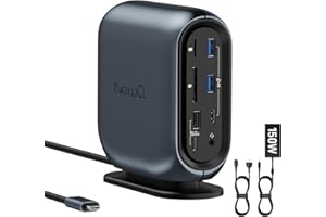 Laptop Docking Station Triple Minitor 4K@60Hz for Mac and Win with 150W Power Adapter, 16-in-1 USB-C Dock for MacBook Pro/Air