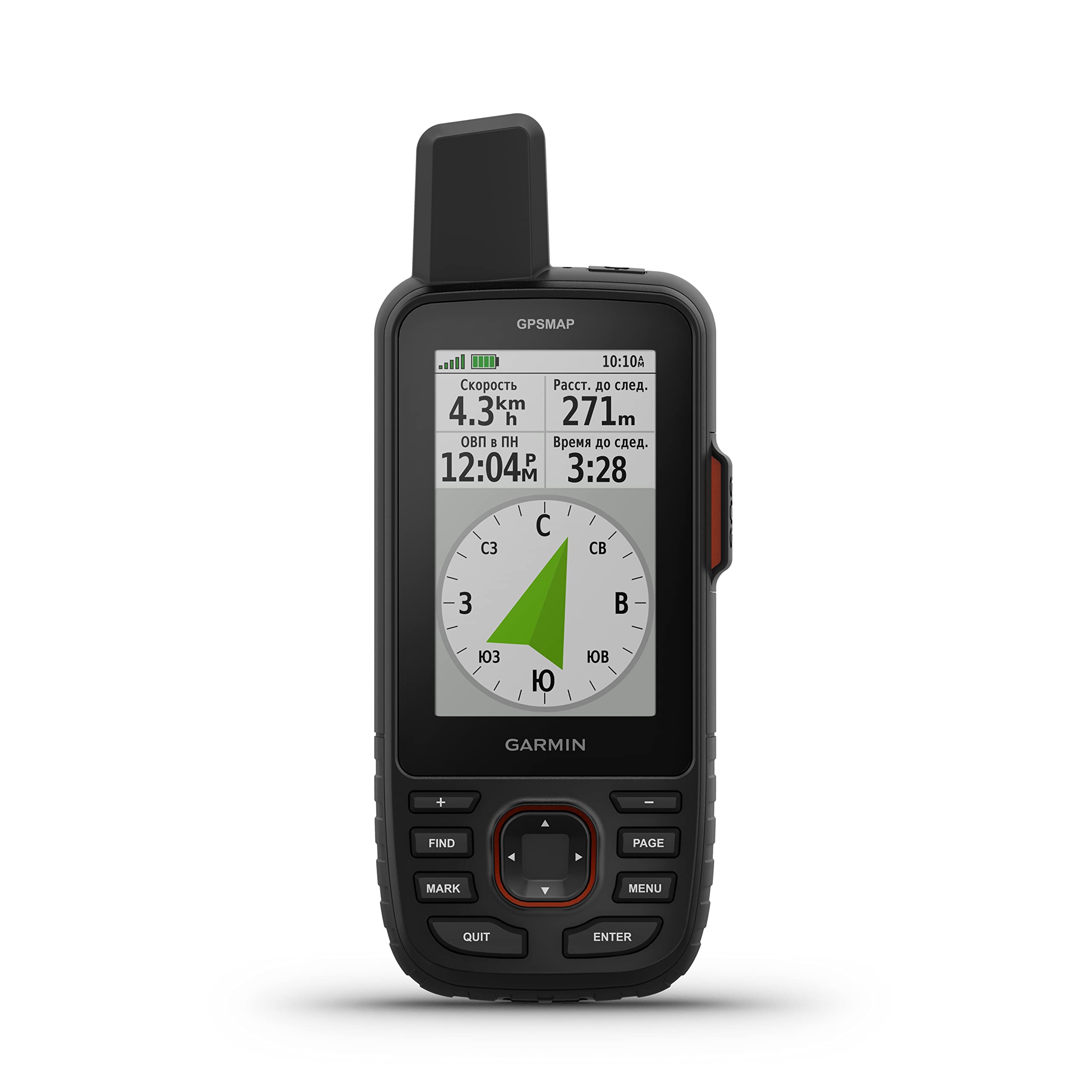 Wearable4U Garmin GPSMAP 67i Rugged GPS Hiking Premium Handheld, 3in Display with Power Pack Bundle
