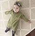 Baby Aspen, Big Dreamzzz Baby Pilot Two-Piece Layette Set, Baby Onesie, Newborn Halloween Costume, Green, 0-6 Months