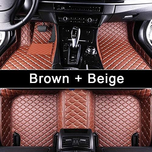 Homeve 3D Car Floor Mats For Toyota Land Cruiser 100 200 Waterproof Leather Floor Mats Car-styling Interior Car Carpet Mat