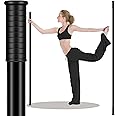 5ft Yoga Stick from Natural Bamboo with Non-Slip Handle-Stretching Stick for Mobility, Flexibility,Exercise,Workout, Physical Therapy,Pilates,Balance Fitness-Access Online Video Guide Without Any Info