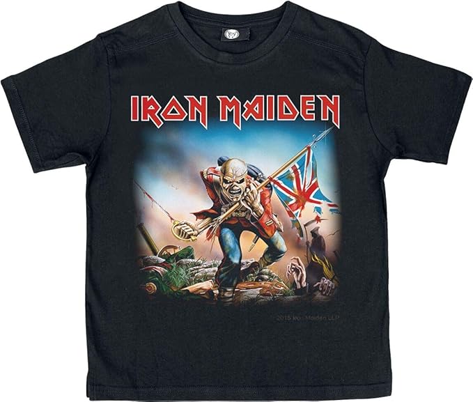 iron maiden maglia