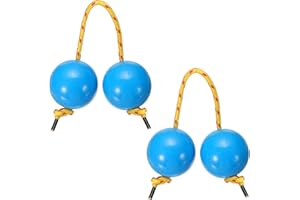 YELARXI Rhythm African Shaker Kashaka Shaker Ball Kashaka Hand Percussion Instruments with Yellow Rope, Fit for Adults Weddin