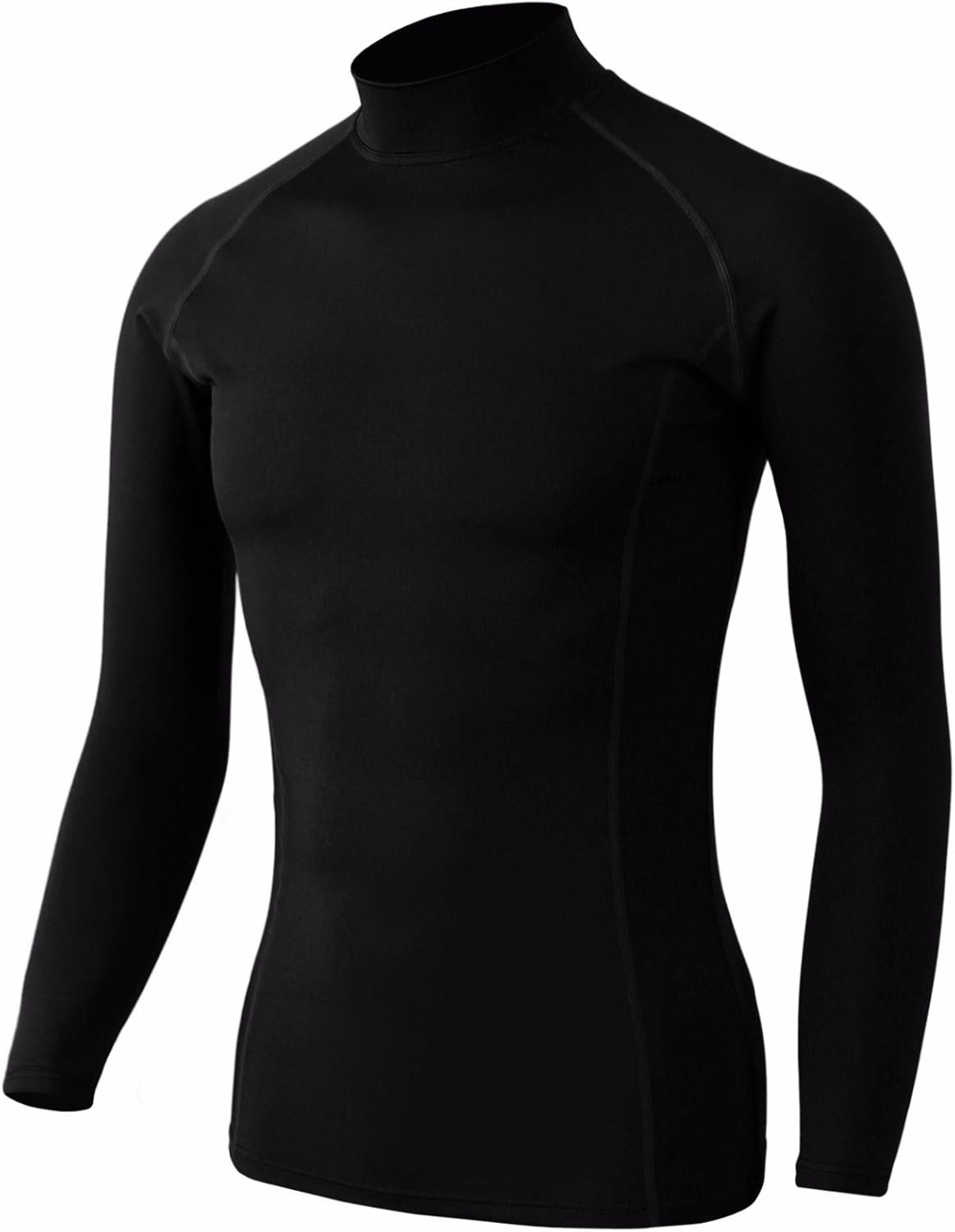 mens mock neck base layer
