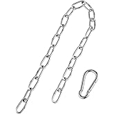 UPKOCH 1pc Pull Down Chain Cable Machine Extension Chain Gym Handles Attachment Fitness Pulley Accessory for Home Gym