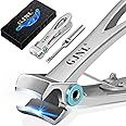 Nail Clippers for Men Thick Nails - Christmas Gifts Stocking Stuffers for Men, Sharp Extra Large Heavy Duty Toenail Clippers,