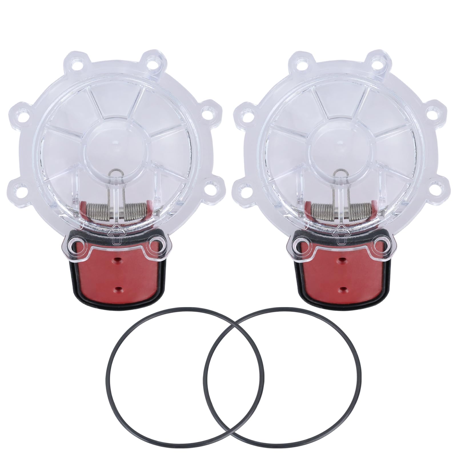 Photo 1 of TuLeYiLe 7056 Check Valve Cover with Flapper Assembly Compatible with Zodiac Jandy Spring Check Valve Models Replaces 7235 7236 7305 7511 7512 (2 pcs)