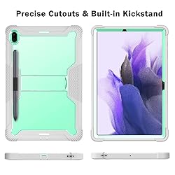 Dteck Galaxy Tab S8+/S7+/S7 FE 5G Tab Case with Pen