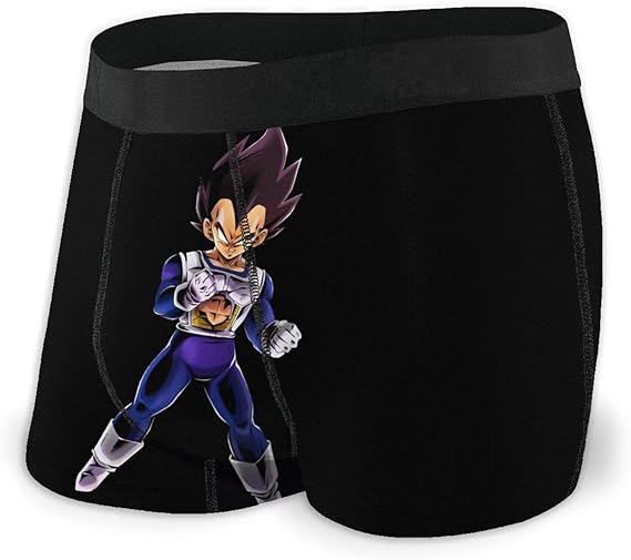 Amazon Vegeta ベジータ 1 おしゃれ メンズ 快適 超薄 レギュラーショーツ 男性用 通気性 吸汗速乾 平角パンツ 快適フィット ストレッチ素材 四角いパンツ 下着 インナー 通販