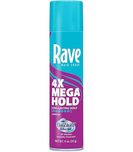 Amazon.com : Unilever Rave 4X Mega Aerosol Hairspray, with