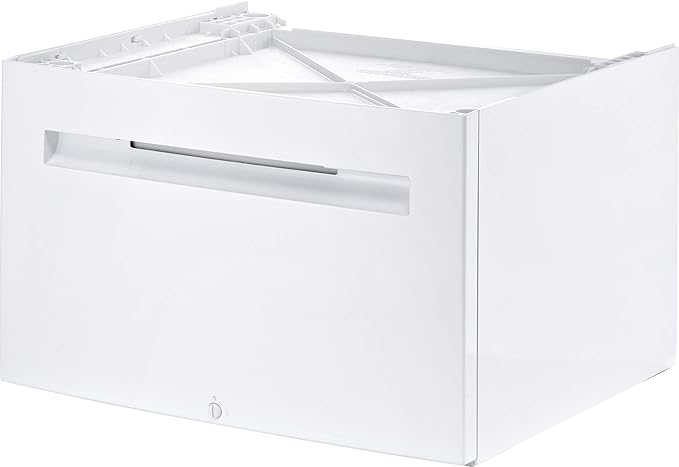 Bosch Siemens Universal Pedestal Stand for Washing Machine (with Storage Space with its Inbuilt Drawer), Made in Italy