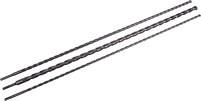 Amtech E0690 3 Piece 100cm SDS Drill Bit Set 40" 1000mm