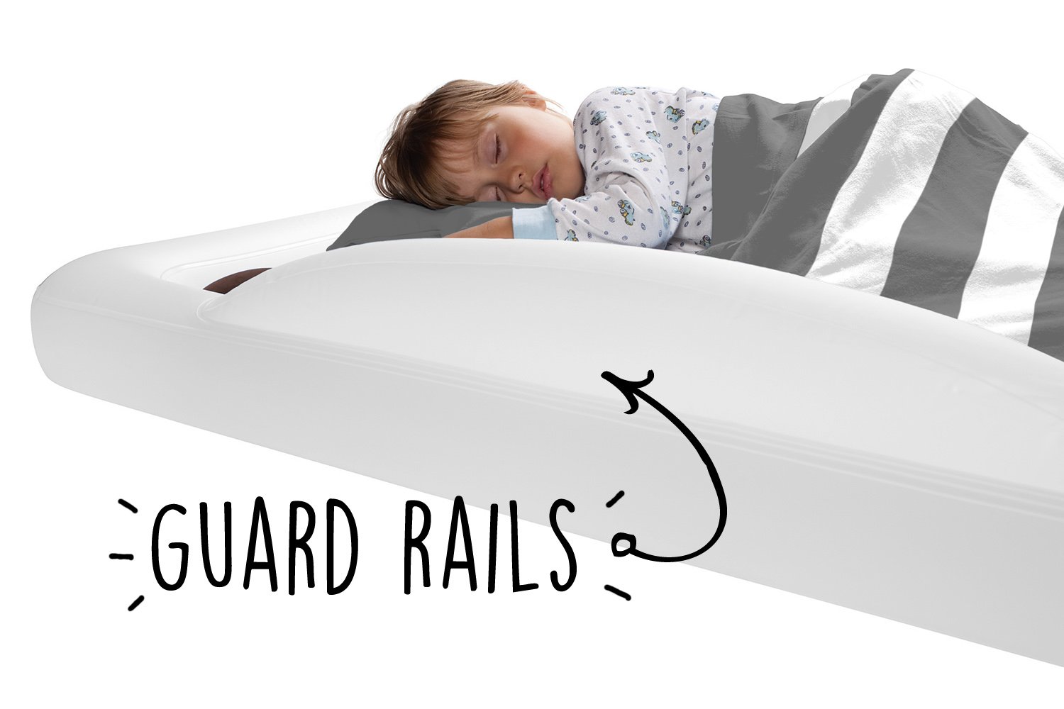 The Shrunks Toddler Travel Bed Portable Inflatable Air Mattress Bed for Toddlers 696576227974 eBay