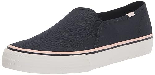 Keds Women's Double Decker Sneaker, Navy, Wide in Oman Whizz
