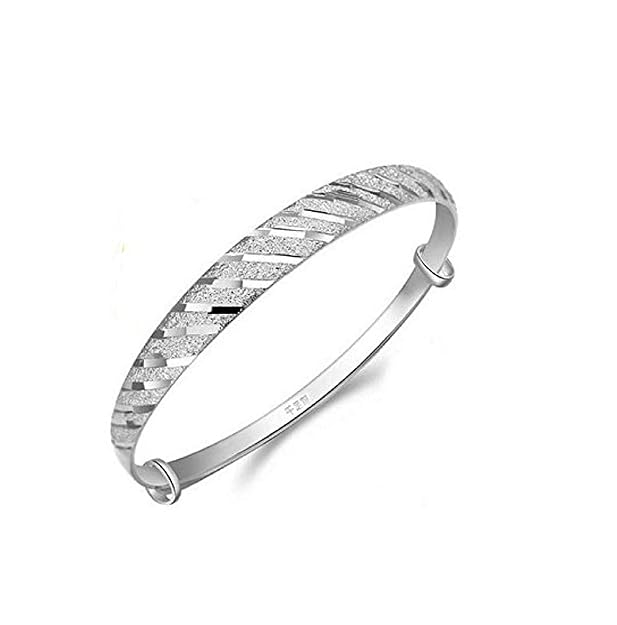 Buy Dc Jewels Sterling Silver Kada For Women And Girls at Amazon.in