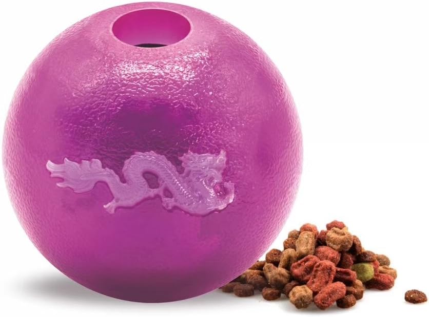 Bonpet Food Dispensing Dogs Toys Interactive IQ Treat Ball,Fluorescent,Floating Toys