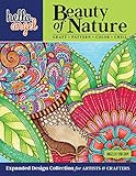 Hello Angel Beauty of Nature Expanded Design Collection for Artists & Crafters: Craft, Pattern, Color, Chill (Design Originals) 144 Pages of Wildly Imaginative Designs on Extra-Thick Perforated Paper by Angelea Van Dam