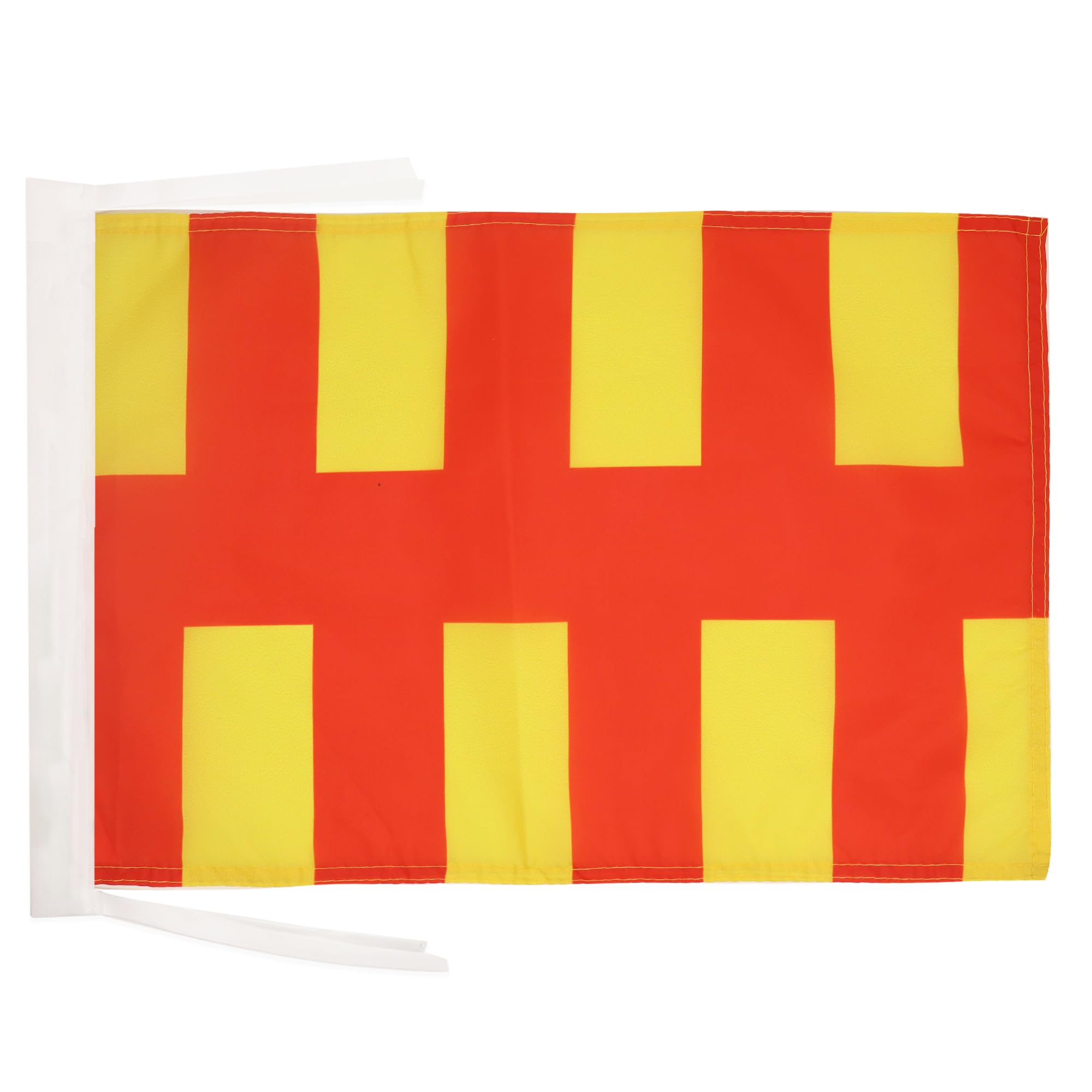 AZ FLAG - Northumberland county Flag - 18'' x 12'' - 100% Polyester County of Northd. - England Small Banner with Two Cords - Fade Resistant - Vivid Colors - 18x12 in - 45x30 Cm โ image 1