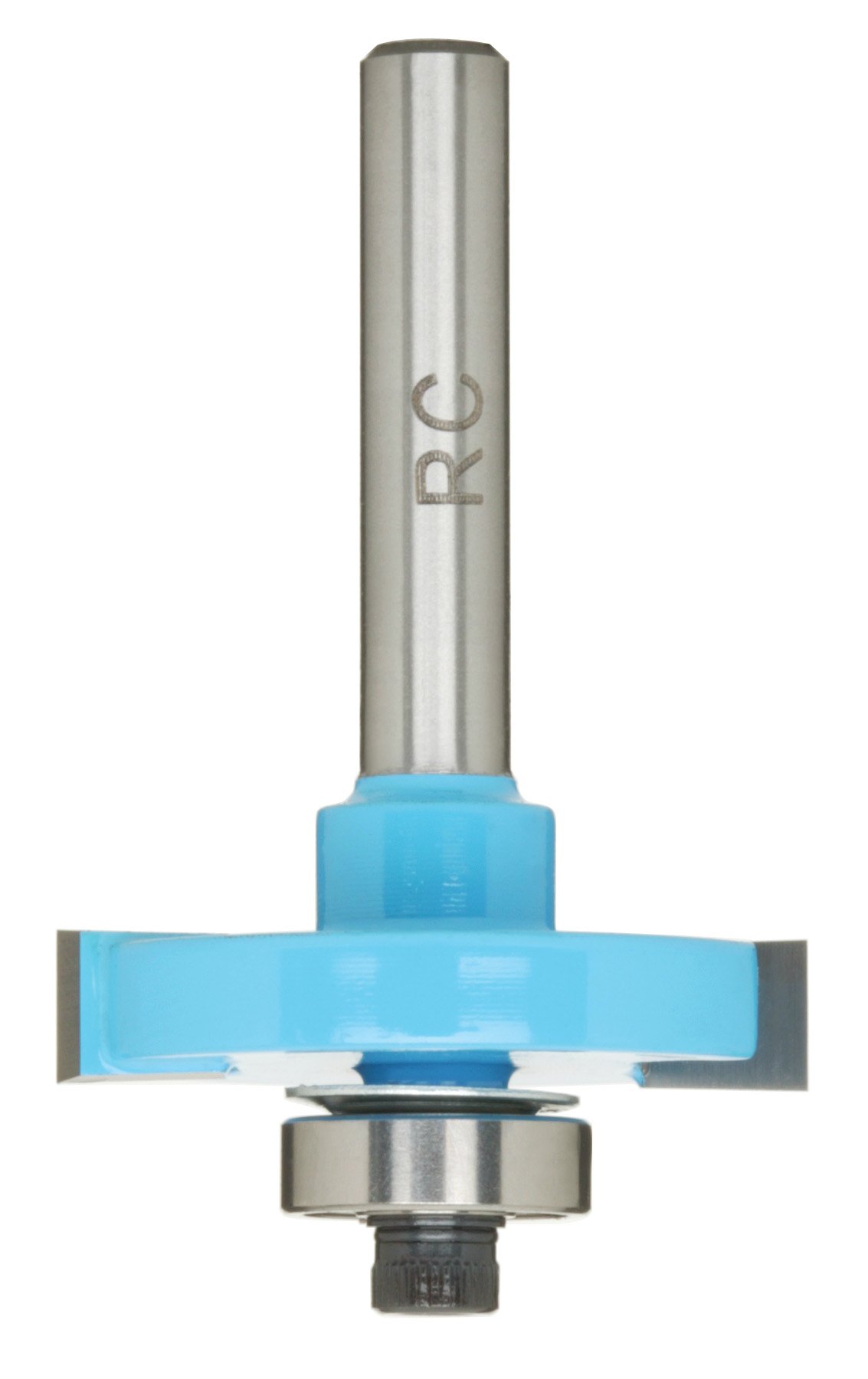 Roman Carbide DC1043 14-Inch Quarter Inch Router Bit, Rabbeting, 14-Inch Shank