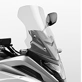 Windshield Windscreen for NC750X NC 750X 2021 2022 2023 2024 (Clear) | Rain Deflection, Wind Redirection, Ride Comfort Upgrade, Style Boost, Sportier Look
