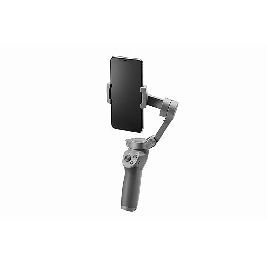 DJI Osmo Mobile 3 Stabilizzatore Gimbal a 3 Assi, Compatibile con iPhone e Smartphone Android, Design Leggero e Portatile, Riprese Stabili, Controllo Smart