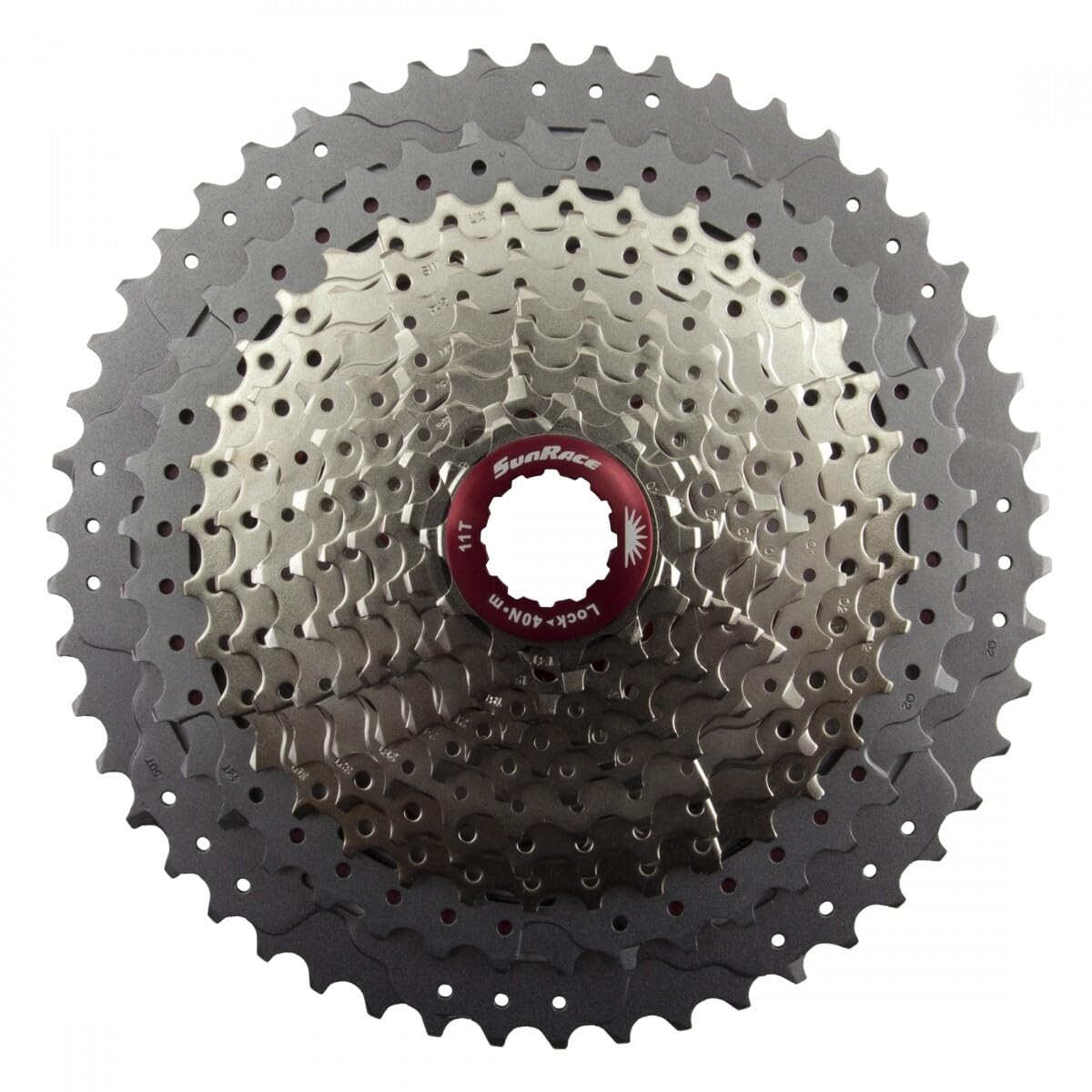Sunrace Unisex Adult CSMX80 1150T 11 Speed Cassette - Silver, N/A