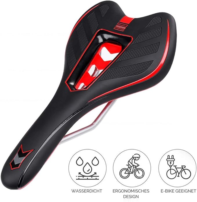 MelkTemn Sillín de Ciclismo, sillín para Mountainbike, sillín para