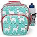 Insulated Lunch Box w Snack Pocket & Water Bottle Holder-Girls or Kids Llama School Lunchbox Tote Keeps Food Hotter or Colder Longer- Reusable Bag Fits Most Bento Boxes, Ice Packs- Back To School
