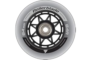 Rollerblade Wheelkit XT 84mm 84A, SG7 Bearings, 8 Pack