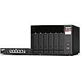 QNAP TS-673A 6-Bay AMD Ryzen Quad-Core 2.5GbE NAS with QSW-1105-5T 5-Port 2.5GbE Unmanaged Switch