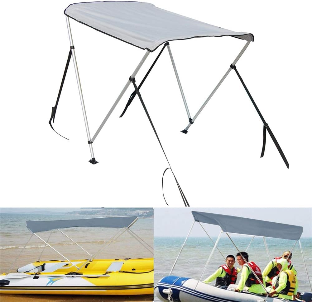 WXJY Top Barco Cubierta Cortina Canopy - Barcos Pesca Toldo ...