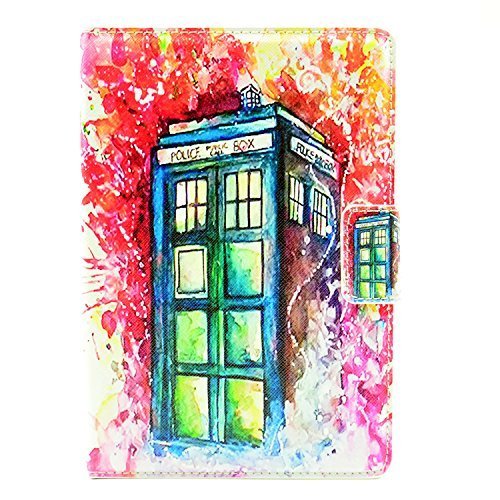 Ipad mini 4 case doctor who tardis paint splatter pattern leather…