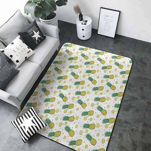 MultiUSE Floor MAT Pineapple Decor Collection,Pineapples