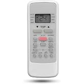 Replacement Remote Control for Midea Air Conditioner RG51A(2)/EU1 RG51A(2) EU1 MWPOT12SA MWPOT12S MWPOT18S MWPOT24S