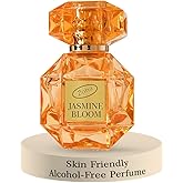 Zoha Jasmine Bloom - Jasmine Perfume for Women and Men, Skin-Friendly, Alcohol-Free Perfume Oil, Travel Size Clean Parfum, 30ml Spray