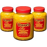 3-pack Bundle 16 Oz. Webers Horseradish Prepared Mustard (3) 16 Oz. Containers
