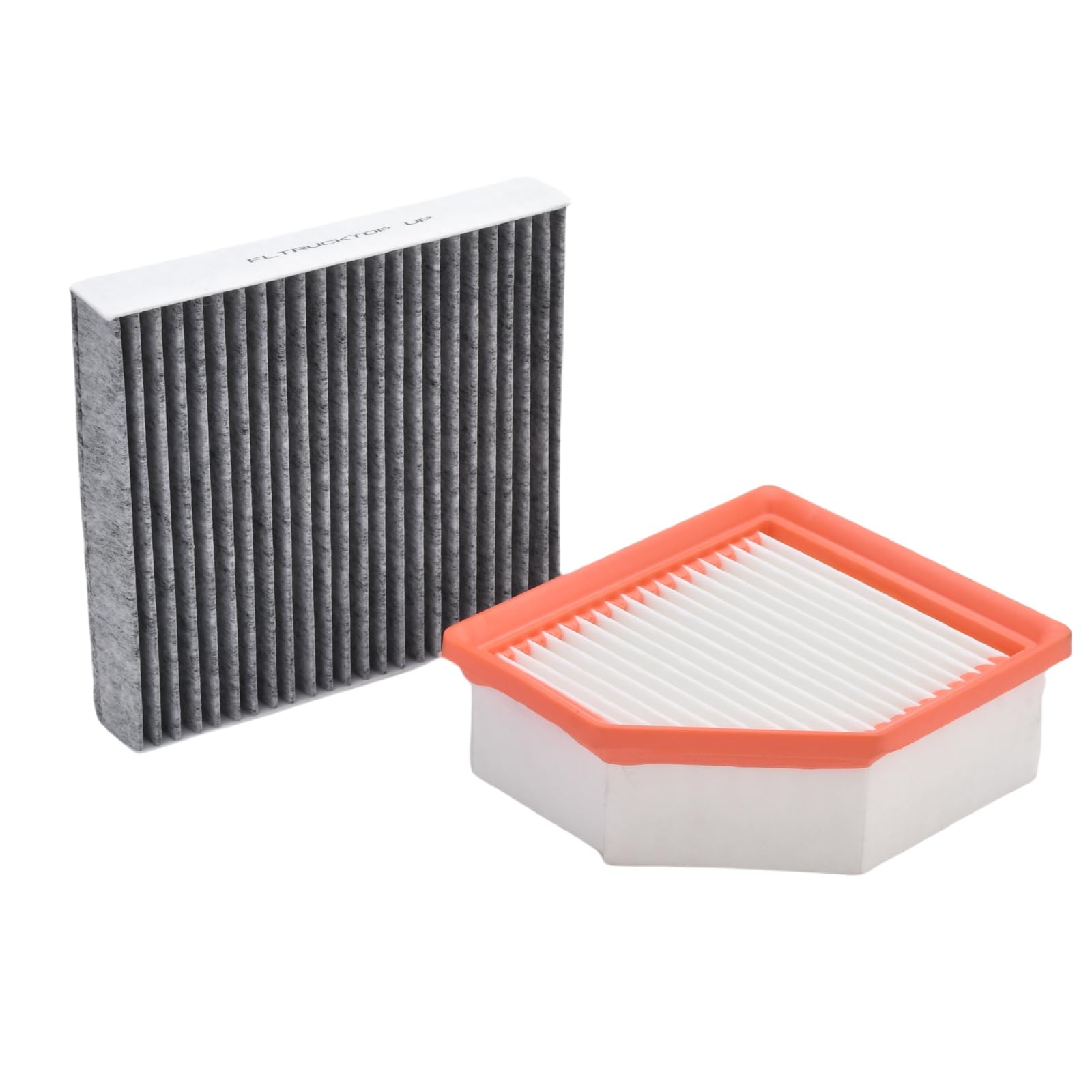 Photo 1 of FLTRUCKTOP 16546-6RA0A 27277-6RC0A Engine Air Filter and Cabin Air Filter with Activated Carbon Compatible with Nissan Rogue 2021 2022 2023 2024 2025