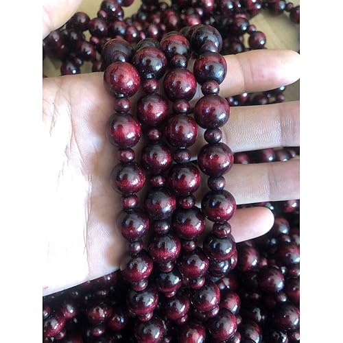 WENZHE 31 Strands Wood Beaded Curtains Door String Bead Curtain for Doorways/Closet Room Dividers Entrance Restaurant Partition Décor, 3 Colors - Customizable (Color : B, Size : 90X195cm)