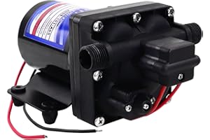 EBUSIN RV Water Pump Replace for 4008-101-a65,12V RV Water Pump, 3.0 GPM,Self-Prime Camper Water Pump, Great for RV Plumbing,Replacement for 4008-101-e65