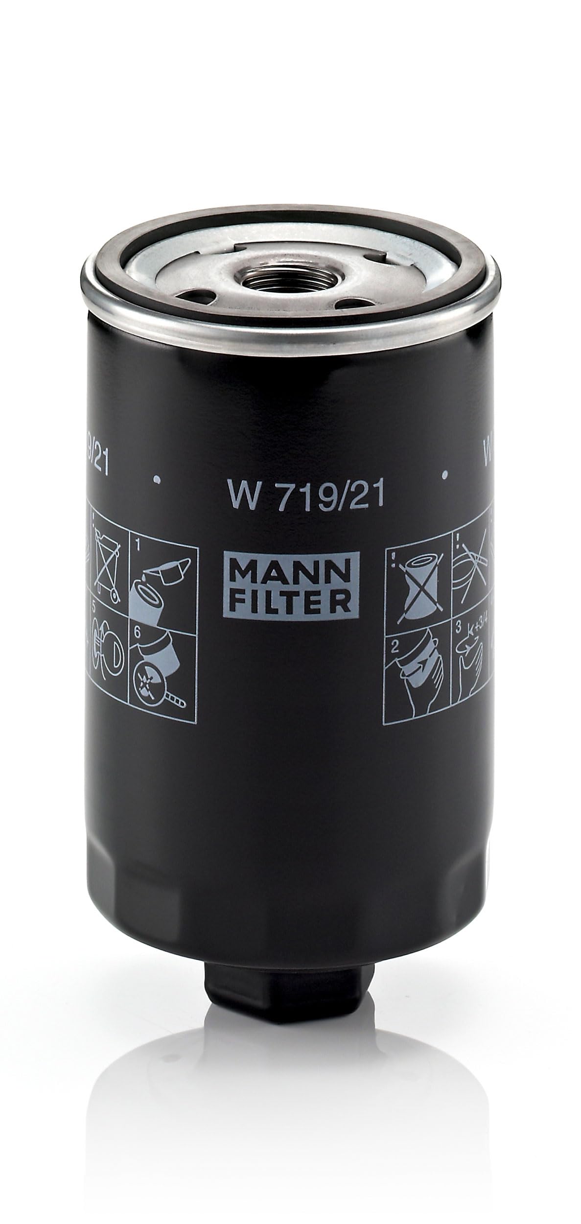 MANN-FILTER W 719/21 Oil Filter - for Cars + Transporters
