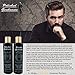 Refreshing Beard Shampoo and Face Wash with Peppermint Tea Tree and Argan Oil - for Thicker and Softer Beard (4oz)