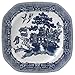 Johnson Brothers Willow Blue Dinnerware Square Salad Plate, 7.75
