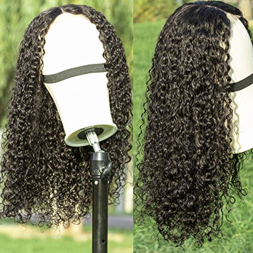 Water-Wave-Human-Hair-Lace-Front-Wig-4x4-Lace-Closure-Wig-with-Baby-Hair-for-Black-Women-150-Density-Pre-Plucked-Natural-Color-24-inch