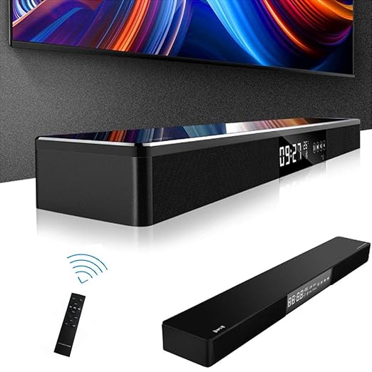 WHCCL Barra de Sonido, NFC TV Altavoz Bluetooth Altavoces duales ...