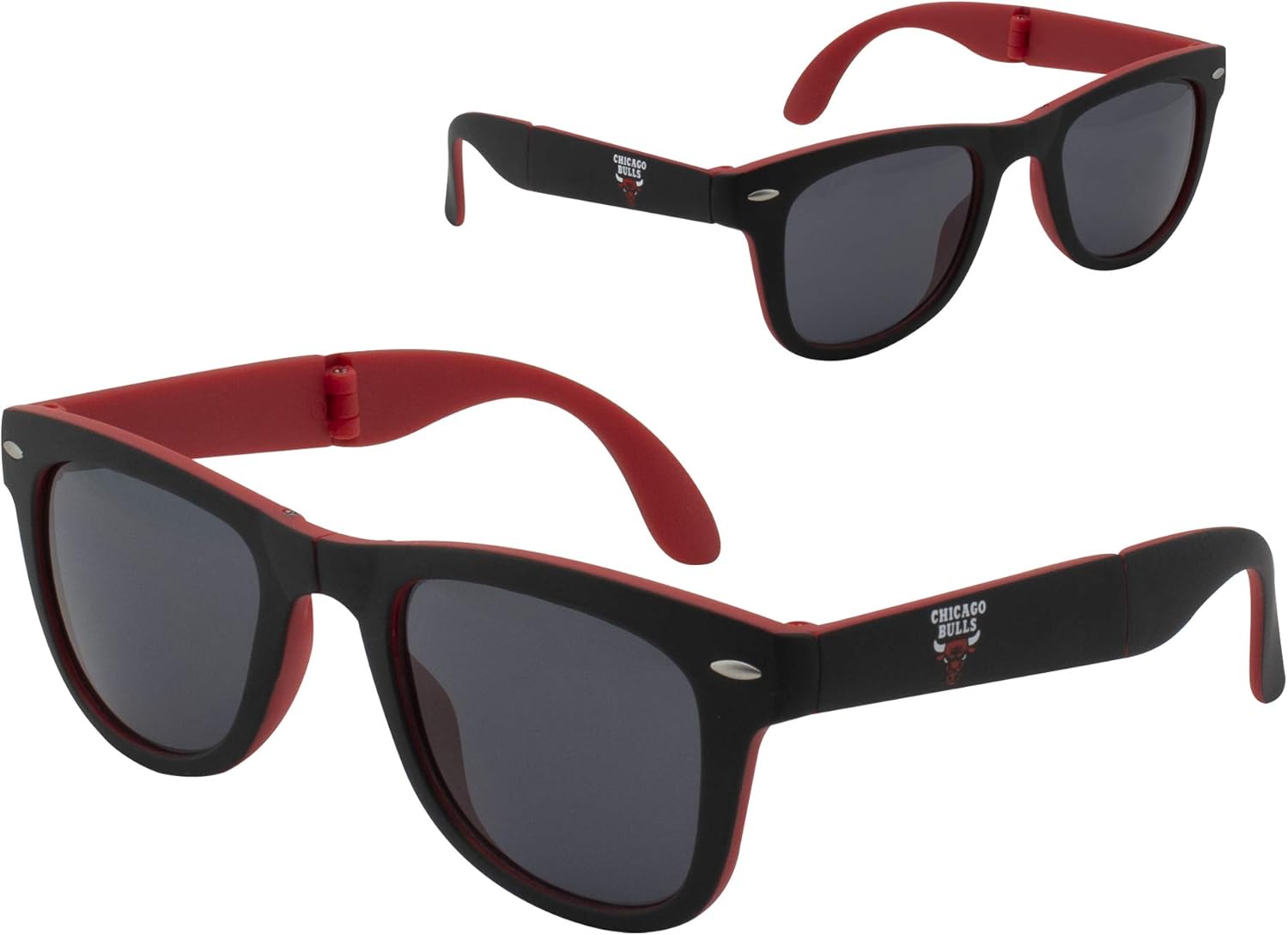 Officially Licensed NBA Chicago Bulls Folding Sunglasses: Clothing