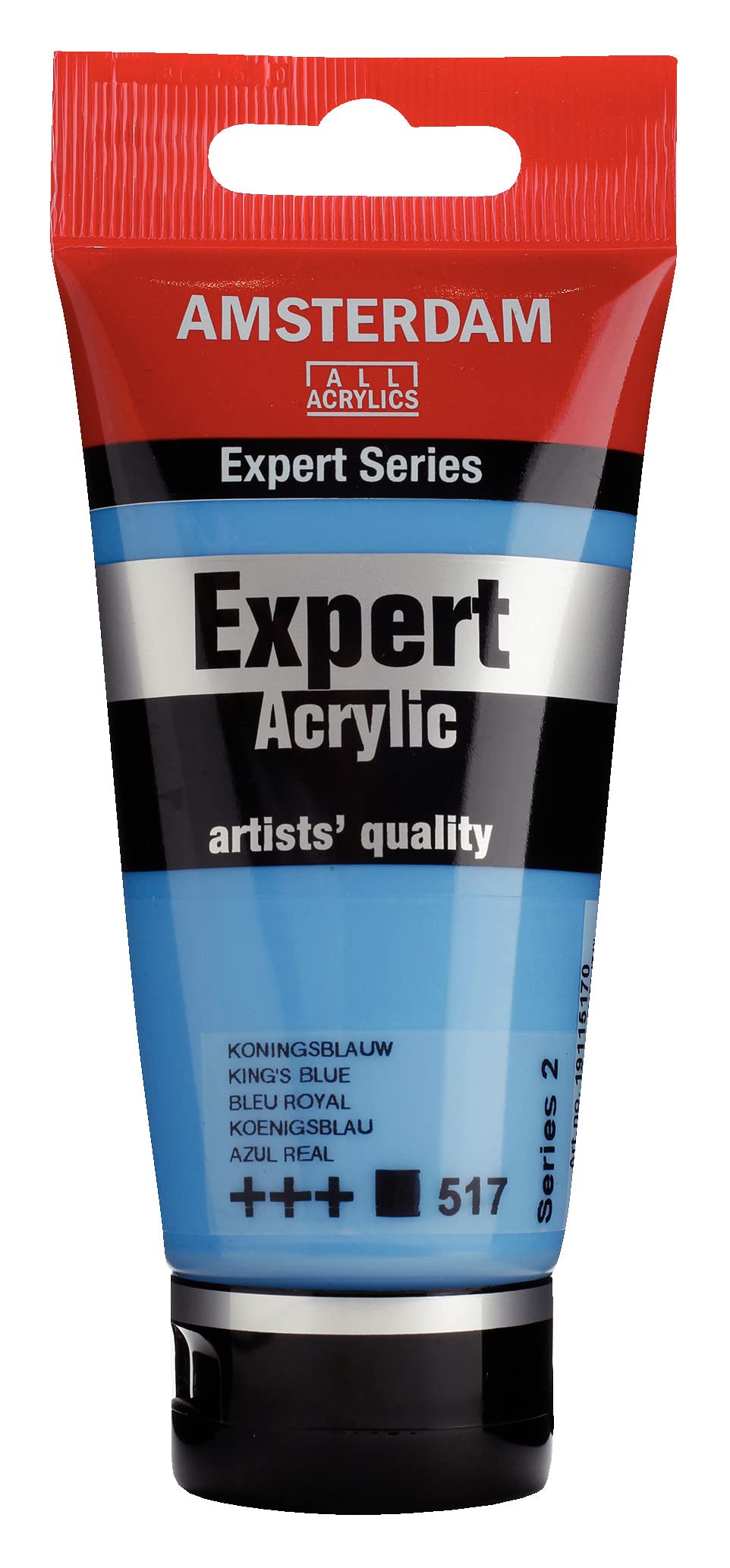 Amsterdam Expert: Artists Acrylic Paint :75ml KINGS BLUE (517) Series 2