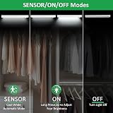 Tailcas Indoor Motion Detector Lamp USB Rechargeable Kitchen Lighting 3 Modes view 2