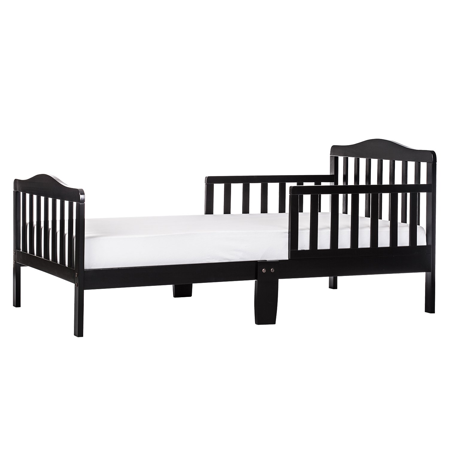 Amazon Com Dream On Me Classic Design Toddler Bed In Black Greenguard Gold Certified Baby