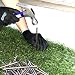 USA MADE - LARGE Synthetic Grass 6" Stakes (5 Pound) Non-Galvanized Thick 4-Gauge Professional Style, Will Rust for Extra Hold - Spikes for Artificial Turf & Landscape (Approximately 50 Nails Per Bag)