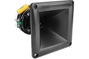 PRV AUDIO WG175Ph 1" Exit Compression Driver, 150 Watts Program Power, High Frequency, 108dB Tweeter Driver + Horn Combo - Horn Driver Car Audio